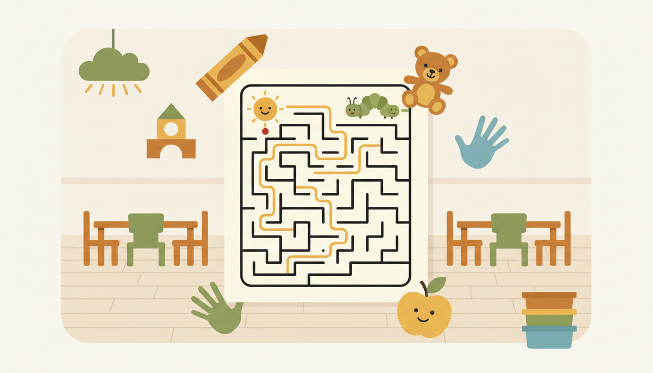 Why Printable Mazes Are Essential for Early Childhood Education
