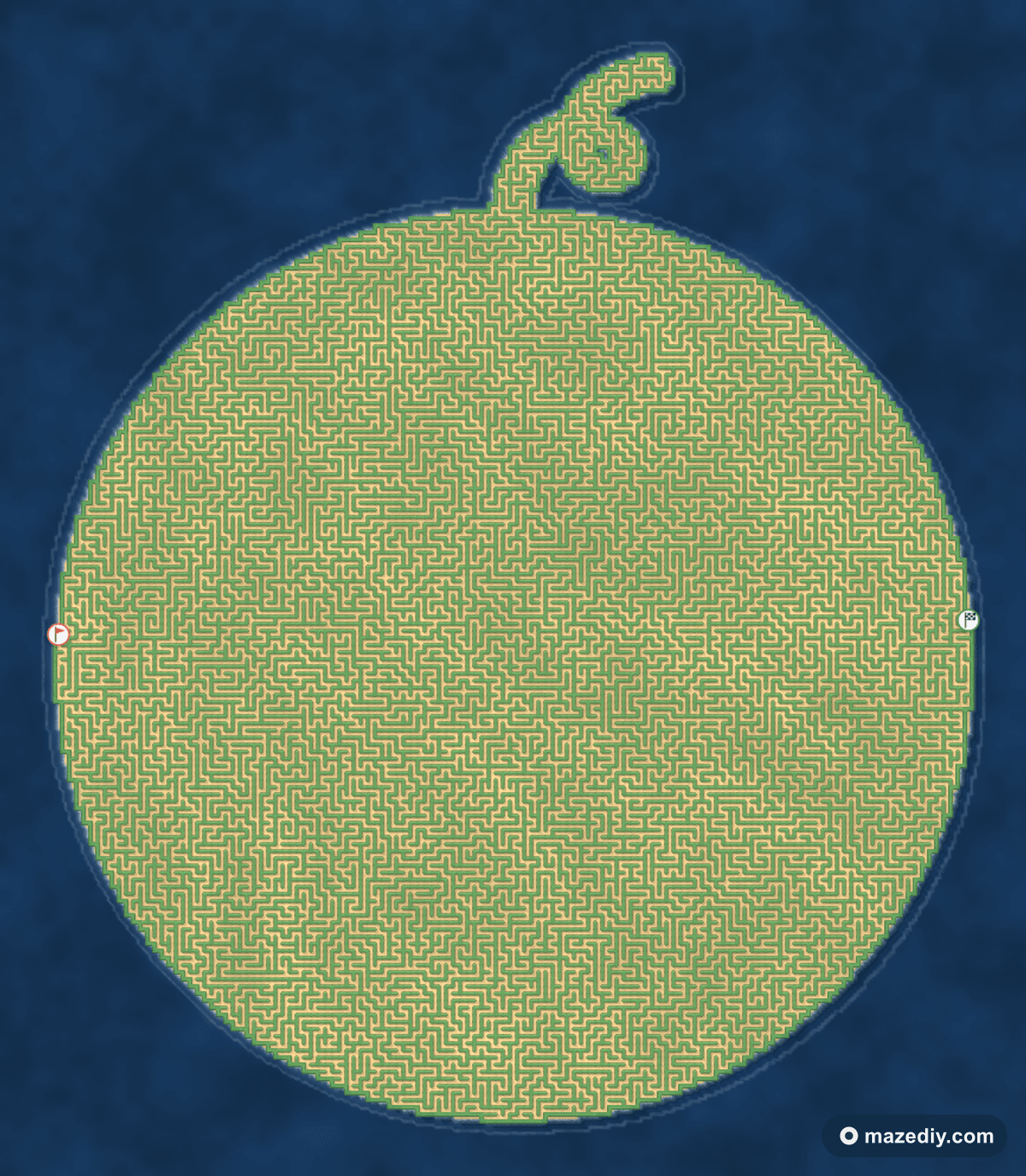 Fruit Mazes example