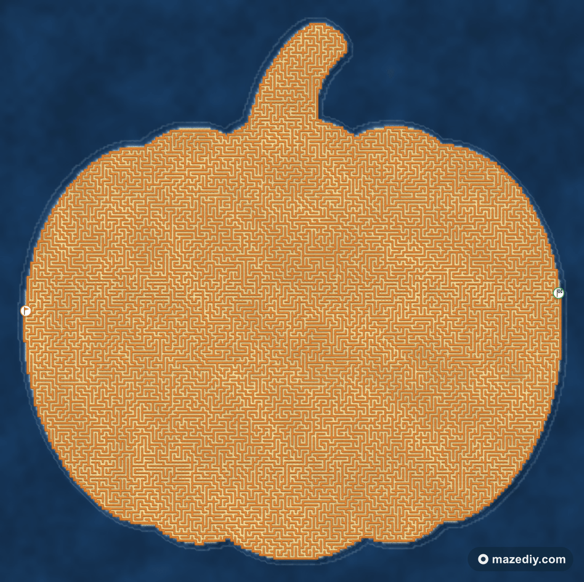 Halloween Mazes example