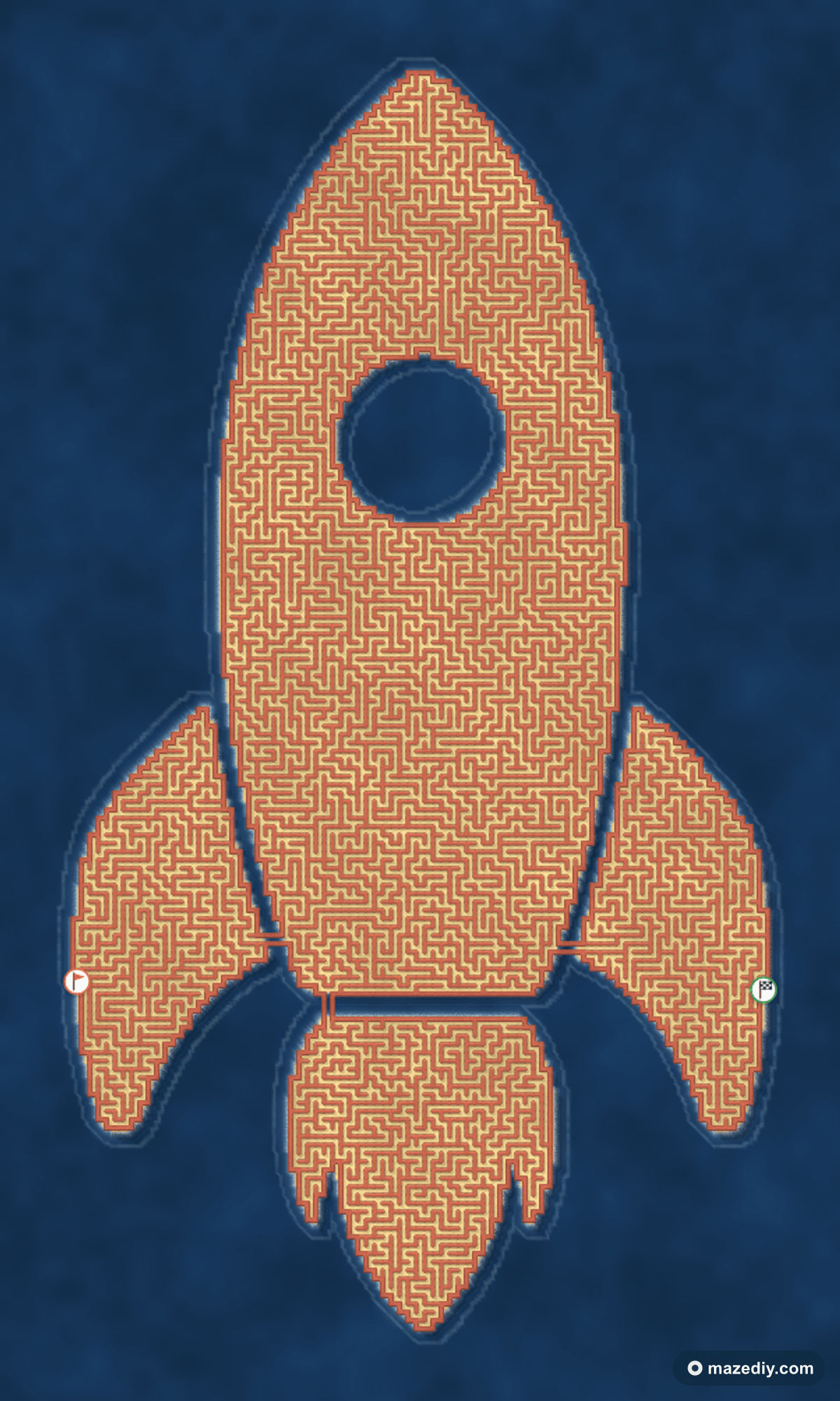 Space Mazes example