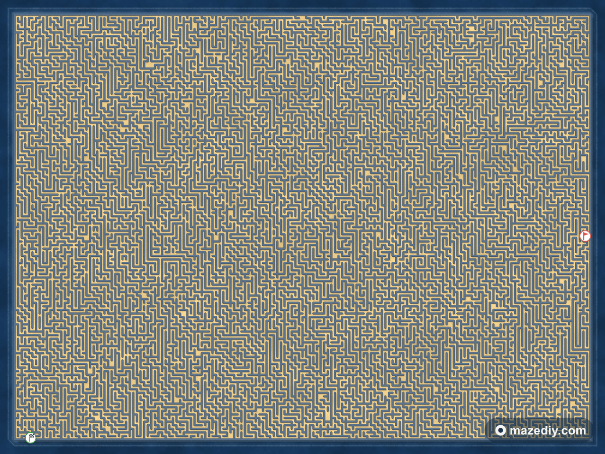 Colorado shaped maze thumbnail