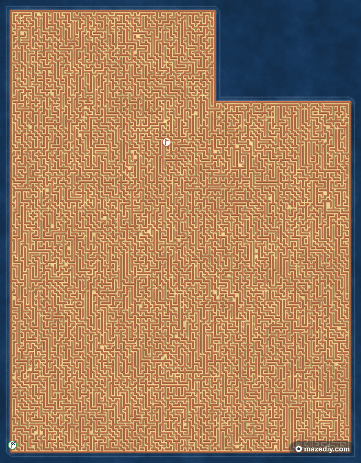 Utah shaped maze thumbnail